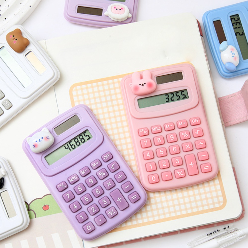 Scientific Calculator For Secondary School - Kreskówka ładny kalkulator mody Mini przenośny