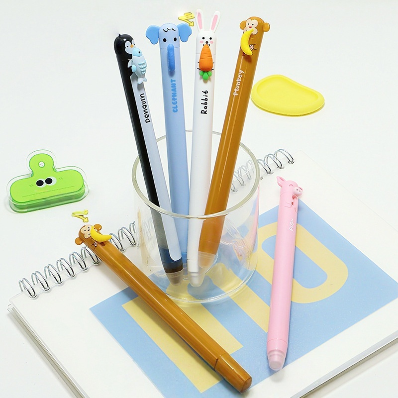 6 sztuk uroczych, wysuwanych d – Retractable Eraser Pen Click recenzja i cena