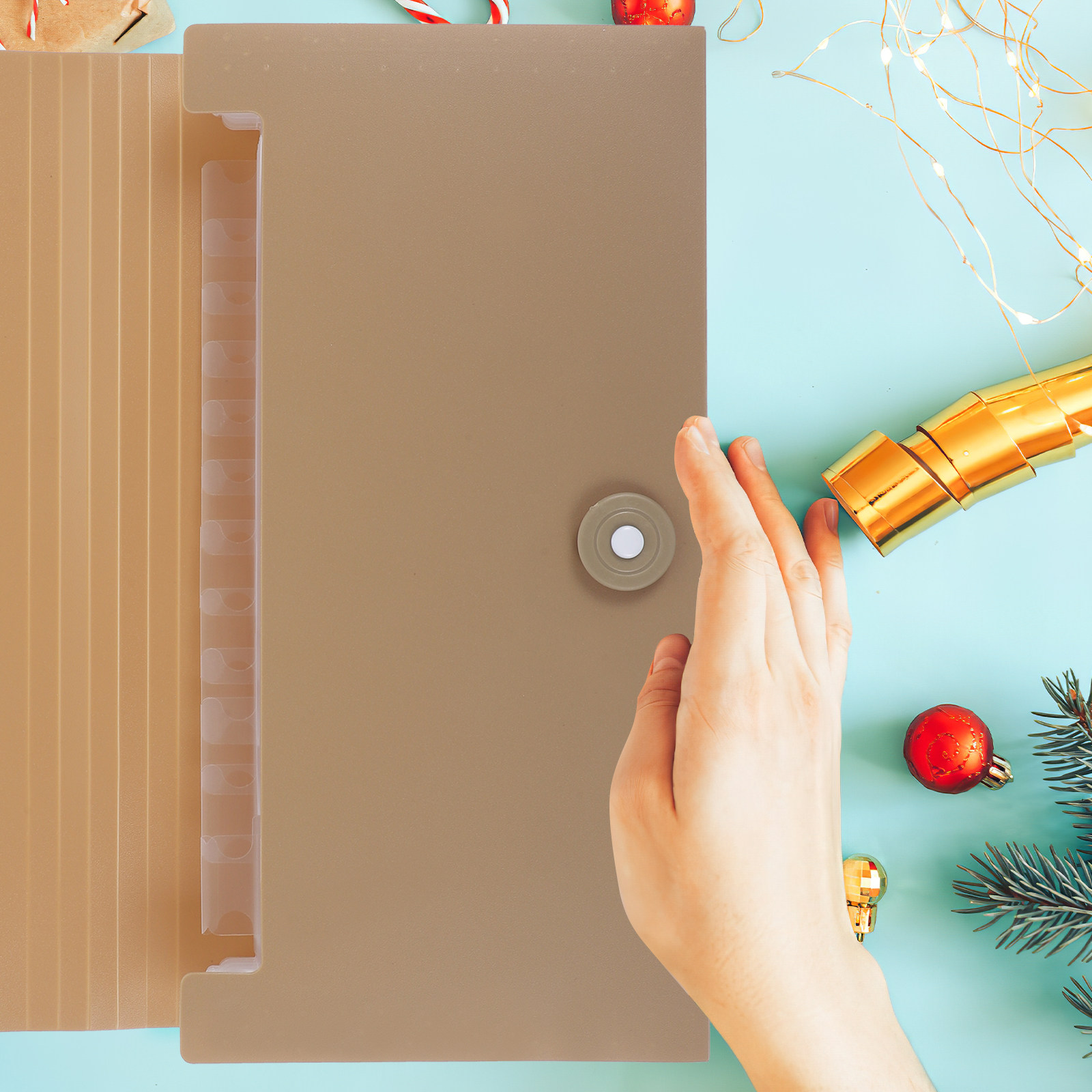 13-kieszeniowa, rozszerzalna t – Expandable Accordion File Folder 13 Pockets recenzja i cena